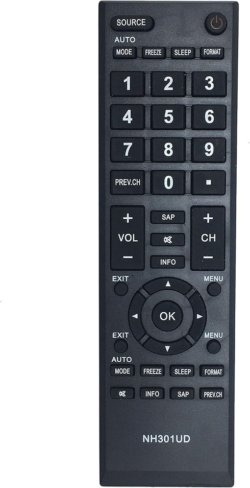 NH301UD Replace Remote Control for Emerson TV LC391EM3 LC501EM3 LE190EM3 LE220EM3 LE260EM3 LE320EM3 LC320EM3FA...