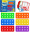 Ten-Frame Math Manipulative for Elementary,Counting Number Math Games, Montessori Educational Toy for Kindergarten Classroom Kids 3 4 5 Year Old (...