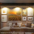 3Pcs Battery Operated Picture Light, Magnetic Led Painting Light with Remote Dimmable and Timer, 3 Lighting Modes Art Display Light for Picture Fr...