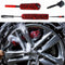 Metal Free Soft Wheel Rim Brush 4 Pack, Synthetic Car Cleaning Brush, Highly Water Absorption, Dense and Durable Tire Brush for Cleaning Wheels, R...