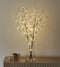 LITBLOOM Lighted Brown Willow Branches 32IN 100 LED with Timer Battery Operated, Tree Branch with Warm White Lights for Holiday Christmas Decorati...