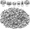 100g (120-220pcs) Tibetan Silver Bail Beads Jewelry Connector Bails Beads for Necklace Bracelet Jewelry Making,6 Styles...