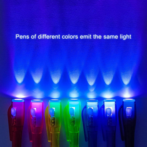Invisible Ink Pen,28 PCS Upgraded Spy Invisible Ink Pen with UV Light Magic Marker for Secret Message Escape Room and Kids Christmas Goodies Bags ...