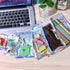 100 Pack Resealable Mylar Bags Smell Proof Pouch Aluminum Foil Packaging Plastic Ziplock Bag,Small Mylar Storage Bags For Candy,Jewelry,Screw,Holo...