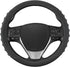 Motor Trend FlexGrip Gray Steering Wheel Cover for Cars – Standard 15 inch Car Steering Wheel Cover, Gray and Black Steering Wheel Protector for A...