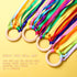 6 Pieces Ribbon Hand Kite Montessori Hand Kite Toy Creative Waldorf Toy Ribbon Streamer with Wood Ring Rainbow Wind Wand Learning Educational Hand...