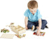 Melissa & Doug Farm 4-in-1 Wooden Jigsaw Puzzles in a Storage Box (48 pcs total), 12...