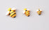 Sowaka 20 Pcs Mini Bee Ornaments Tiny Resin Flatback Embellishment Bumble Bee for Hair Clip DIY Craft Art Project Home Garden Decoration Supplies ...