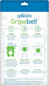 Dr. Brown's Gripebelt Heated Belly Band, Soothe Baby's Tummy with Gentle Warmth and Compression, Monster, 3m+, Blue...
