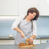 Mama's Great Ultra Sharp Serrated Bread Knife for Homemade Bread with 10.5 Inch Wide Wavy Edge...