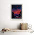 Wee Blue Coo Nasa Space Travel Advert Trappist 1E Planet Hop Unframed Wall Art Print Poster Home Decor Premium...
