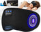 TOPOINT Sleep Mask with Headphones Bluetooth 5.2 Wireless, Sleep Headphone with Microphone Built-in HD Speakers Music, Eye Mask for Sleeping Trave...