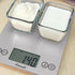 Escali Arti Glass Food Scale Digital Countertop Kitchen, Baking and Cooking Scale with Nutrition and Calorie Counter, 15-Pound Capacity, 9" x 6.5"...