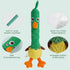 Nocciola 2 in 1 Duck Dog Toy with a Large Rubber Squeaker - Durable Stuffed Squeaky Chew Toys for Aggressive Chewers...