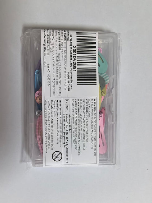 Toddler Hair Clips, Funtopia 80 Pcs (1.2 Inch, 3cm) Cute Mini Snap Hair Clips for Baby Girls Kids, Colorful Small Snap Barrettes Metal Barrette fo...