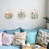 Boutigem 3 Pack Floral Pattern Embroidery Kit for Beginners Stamped Cross Stitch Kits with Embroidery Hoop Threads Needle Wire for Adults Kids DIY...
