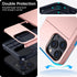 ???????? ?????? iPhone 14 Pro Case with Card Holder - Wireless Charging Compatible iPhone 14 Pro Wallet Case with Hidden Card Slot for Women and M...