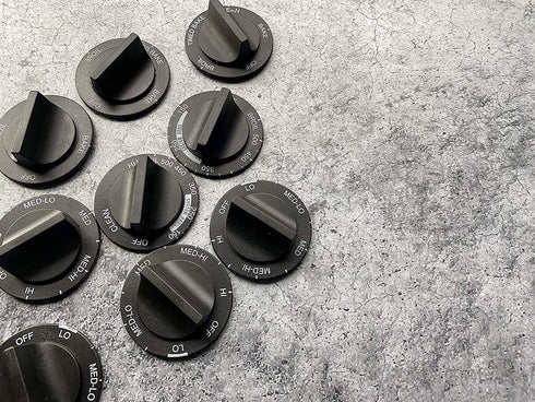 Supplying Demand 814362 330169 Electric Range Control Knob 9 Piece Replacement Set Model Specific Not Universal