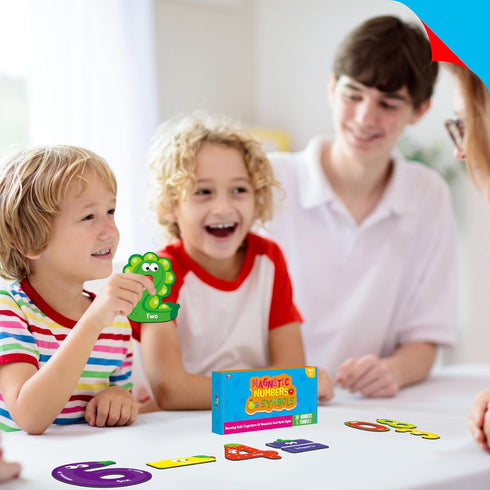 Magnetic Numbers & Math Symbols, Educational Learning Tool for Kids Math Recognition 25PCS Magnets Include 20PCS 0-9 Numbers & 5 Math Symbols (Gre...