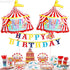 Katchon, Circus Tent Carnival Balloons - Gaint 30 Inch, Pack of 2 | Carnival Theme Party Decorations | Circus Balloons for Carnival Decorations | ...