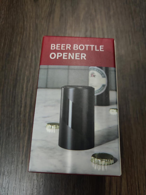 Father's Day Gift for Dad, YUDANSI Push Down Bottle Opener, Automatic Beer Openers, Stainless Steel Bottle Cap Mover, Funny Kitchen Gadgets, Beer ...