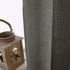Vangao Grey Kitchen Curtains 36 Inch Length Casual Weave Textured Cafe Curtains Semi Sheer Short Drapes for Bathroom Bedroom Tier Drapes Rod Pocke...