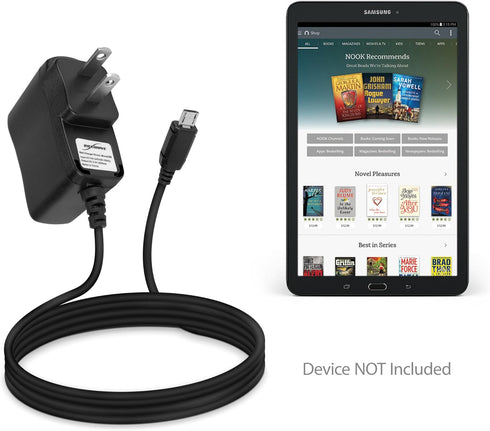BoxWave Charger Compatible with Samsung Galaxy Tab E Nook - Wall Charger Direct (5W), Wall Plug Charger......