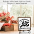 Home Decor Wood Sign, This House Runs On Love Laughter Wood Sign, 5x5IN Wooden Sign Comes With Iron Stand, Perfect For Home Kitchen Tabletop Desk ...
