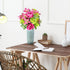 Admired By Nature Spring Bush Artificial Hydrangea Flowers, Orchid...