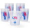 Paint Mixing Cup 20 Ounce, Accurate Measurements in Ratios and OZ. and ML, 12PCS Plastic Graduated Measuring Cups for Paint, Resin, Epoxy, Acrylic...