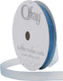 Berwick Offray 5/8" Nylon Sheer Ribbon, Dusty Blue, 100 Yards Black...