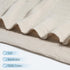 Meracorallo Muslin Swaddle Blanket, 100% Organic Cotton Receiving Blanket Soft and Breathable Swaddle Wrap for Baby Boys and Girls, Beige...