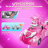 Alpha Group Super Wings Dizzy Spinning Battling Tops & Cars Toys, Pink Car Toys for Toddlers 1-3, Little People Race Toy Cars for 5 Year Old Boys,...