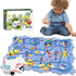 25PCS Puzzle Racer Kids Car Track Set, Space Jigsaw Puzzle Racer Car Track Set Puzzle Track Car Play Set Preschool Gifts for Kids Christmas Birthd...