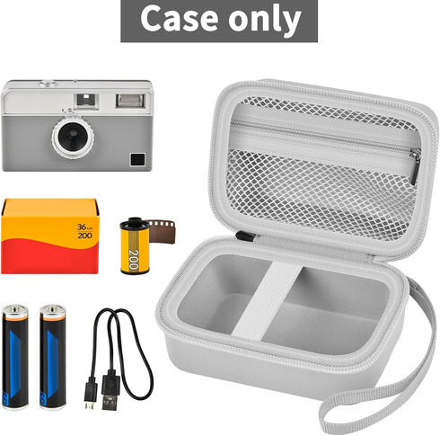 Digital Camera Case Compatible with KODAK EKTAR H35 H35N Half Frame Film Camera, Storage Holder Organizer for Kodak Ultra F9 M35 M38 Paper Shoot C...
