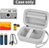 Digital Camera Case Compatible with KODAK EKTAR H35 H35N Half Frame Film Camera, Storage Holder Organizer for Kodak Ultra F9 M35 M38 Paper Shoot C...
