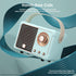 Retro Bluetooth Speaker,Wireless Vintage Small Speaker with Stereo Sound,Hands-Free Call,400mA Battery,TF Card, Aux Line,Water-Proof for iOS Andro...