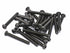 iexcell 25 Pcs 1/4-20 x 2" Alloy Steel 10.9 Grade Hex Socket Button Head Cap Screws Bolts Kit, Black Oxide Finish...