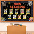 Movie Star Bulletin Board Set Now Starring Bulletin Board for Classroom Decor DIY Photo Crafts Camera Lights Learn Clapperboard Film Tickets Cutou...