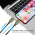 Opro9 iPhone USB C to Lightning Fast Charging Cable (6FT) - PD 20W, Apple MFi Certified Charger Cord, Nylon USBC to Lightning Cable for iPhone 14 ...