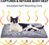 Furhaven ThermaNAP Self-Warming Cat Bed for Indoor Cats & Small Dogs, Washable & Reflects Body Heat - Quilted Faux Fur Reflective Bed Mat - Gray, ...