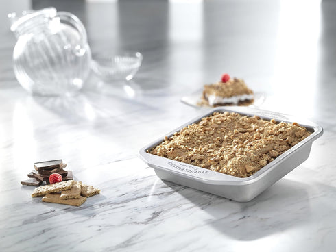 USA Pan American Bakeware Classics 8 inch Square Baking Pan, Aluminized Steel...