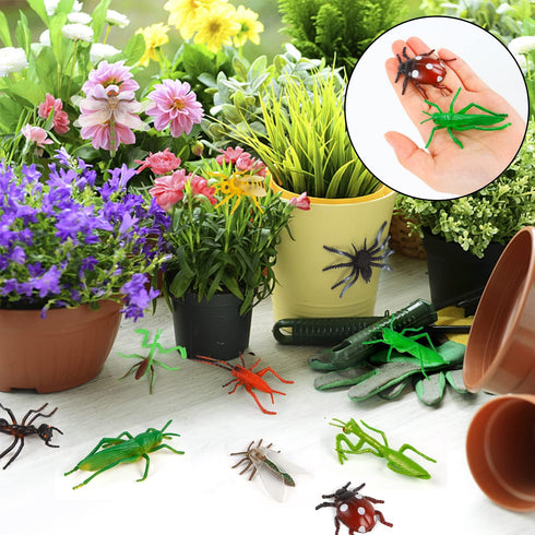 39 Pack Insects and Bugs for Kids,Assorted Plastic Bug Toys Fake Insects Educational Party Favors...