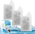 KOLLER PRODUCTS Filter Cartridges Small, Replacement Cartridge for Koller Products Fish Tank, 3 Pack...