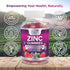 Zinc Immune Support Supplement 50mg, Max Strength Zinc Supplement Gummy for Radiant Skin & Immune Health Support for Adults, Nature’s Antioxidant ...