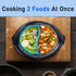 Slow Cooker Liners Compatible for Crock Pot 6 Quart, 2Packs Silicone Cooking Liners Reusable, Dishwasher Safe, BPA Free (Grey+Blue)...