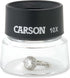 Carson LumiLoupe 10X Power Stand Magnifier (LL-10), Black/Clear...