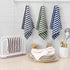 Homaxy 24 Pack Kitchen Dish Cloths, Ultra Soft and Absorbent Dish Towels, Reusable Fast Drying Microfiber Cleaning Cloth, Coral Velvet Wave Design...