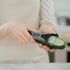 Peeler for Potato Vegetable Orange - Heavy Duty Double Sided Dual Purpose Non Slip Grip Apple Fruit Y Shaped with Ultra Sharp Stainless Steel Stra...