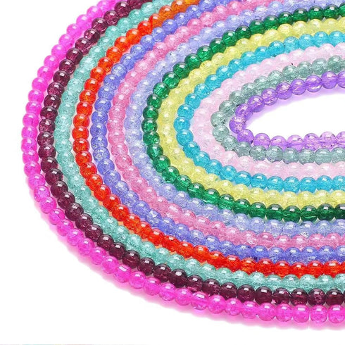 Glass Beads for Jewelry Making (Popping Beads 15)...